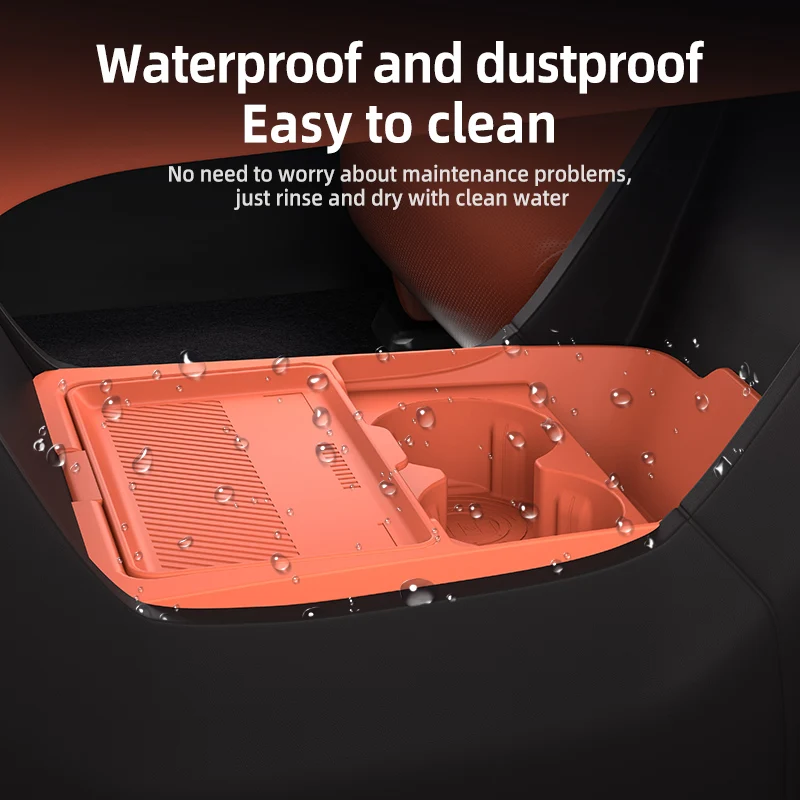 Car Organizer - 2026 Voor Zeekr 7X Middenconsole Onder