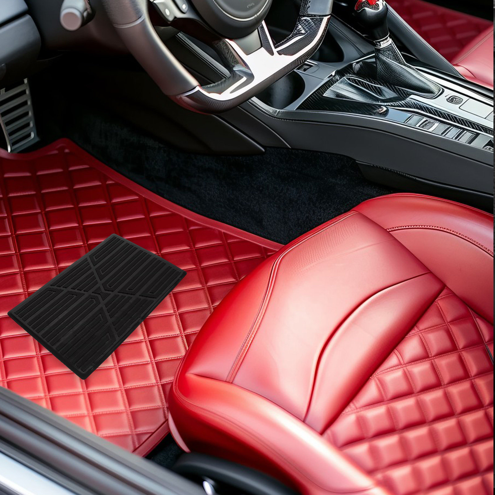 Car Floor Mat - Zware rubberen auto vloermat reparatiepleister beschermende