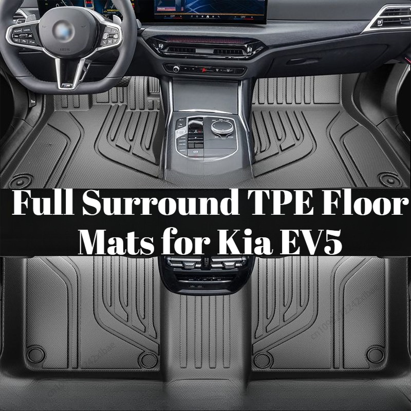 Car Floor Mat - Volledige TPE vloermatten, waterdicht, milieuvriendelijk, interieur