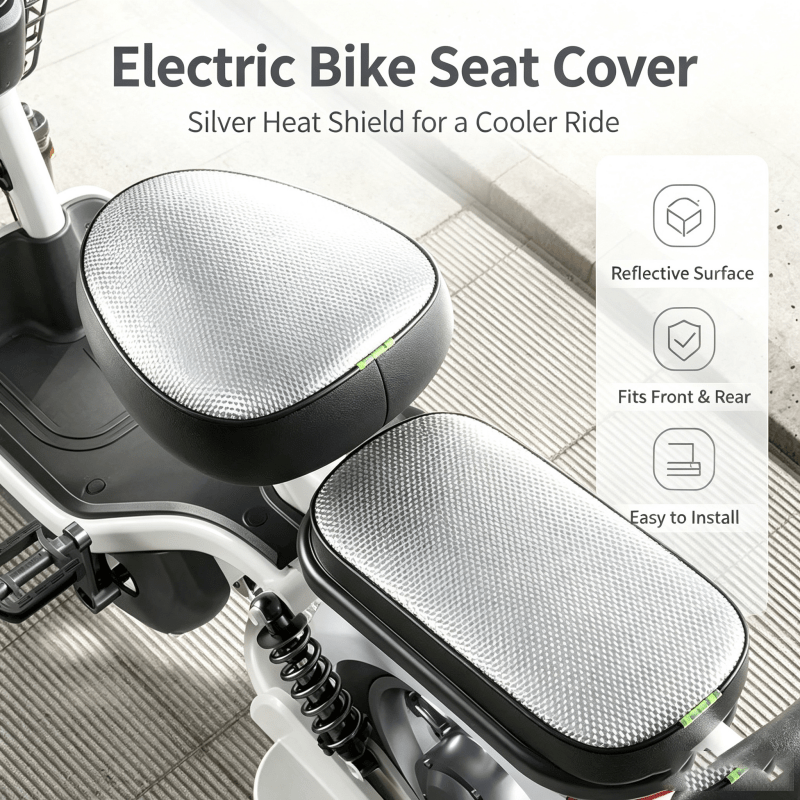 Car Seat Cover - Elektrische fietszadelhoes, universele zadelhoes voor auto