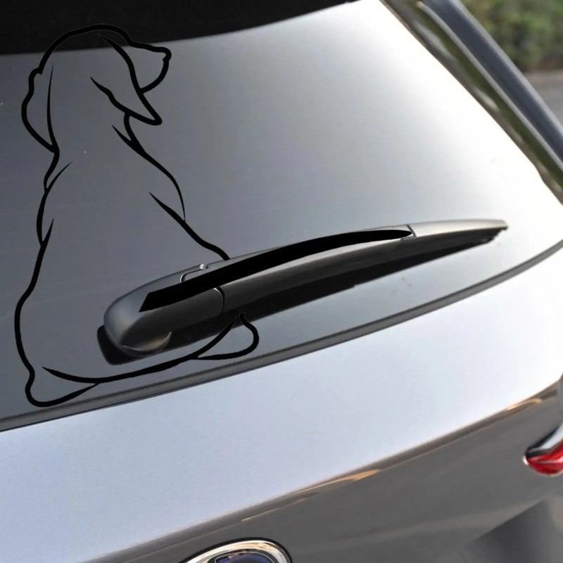 Car Wiper - Autostickers Gepersonaliseerde Kitty Kat hond Decoratie