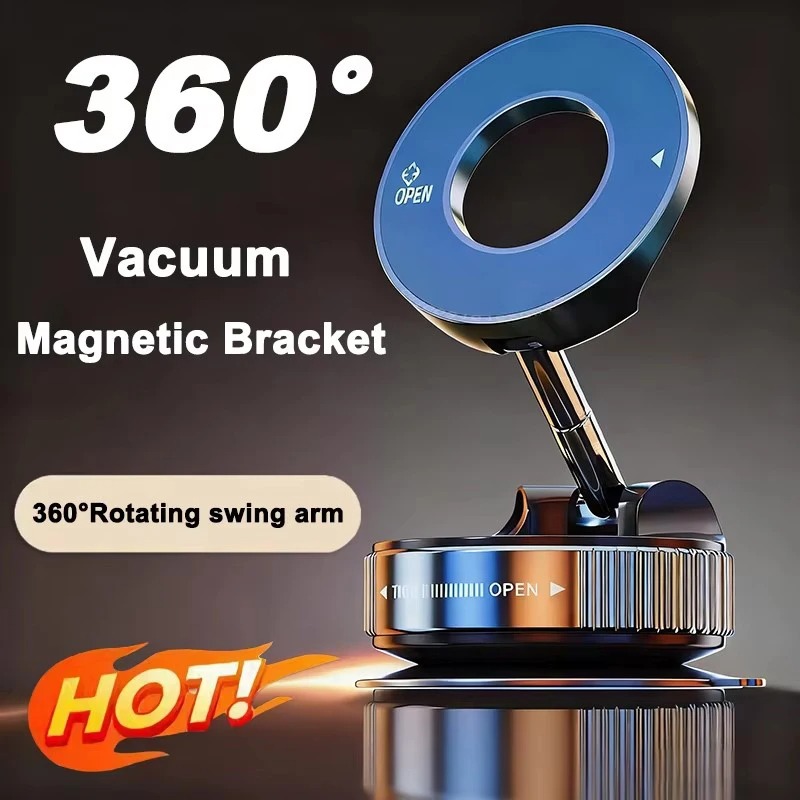 Car Vacuum - Magnetische auto telefoonhouder vacuümadsorptie geschikt voor