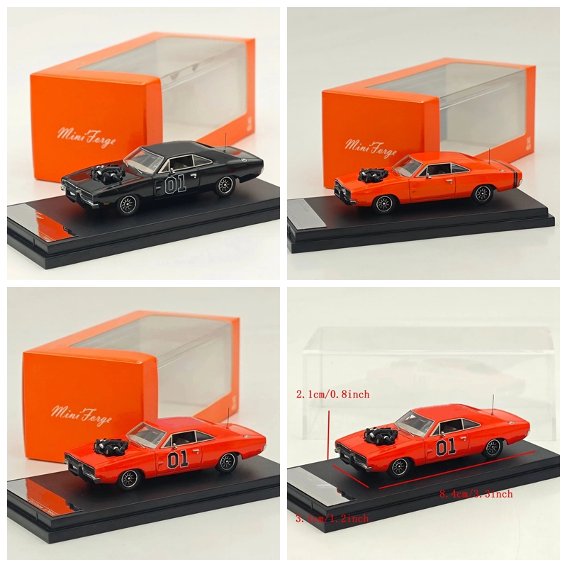 Car Charger - Mini Forge 1:64 Voor 1969 Charger
