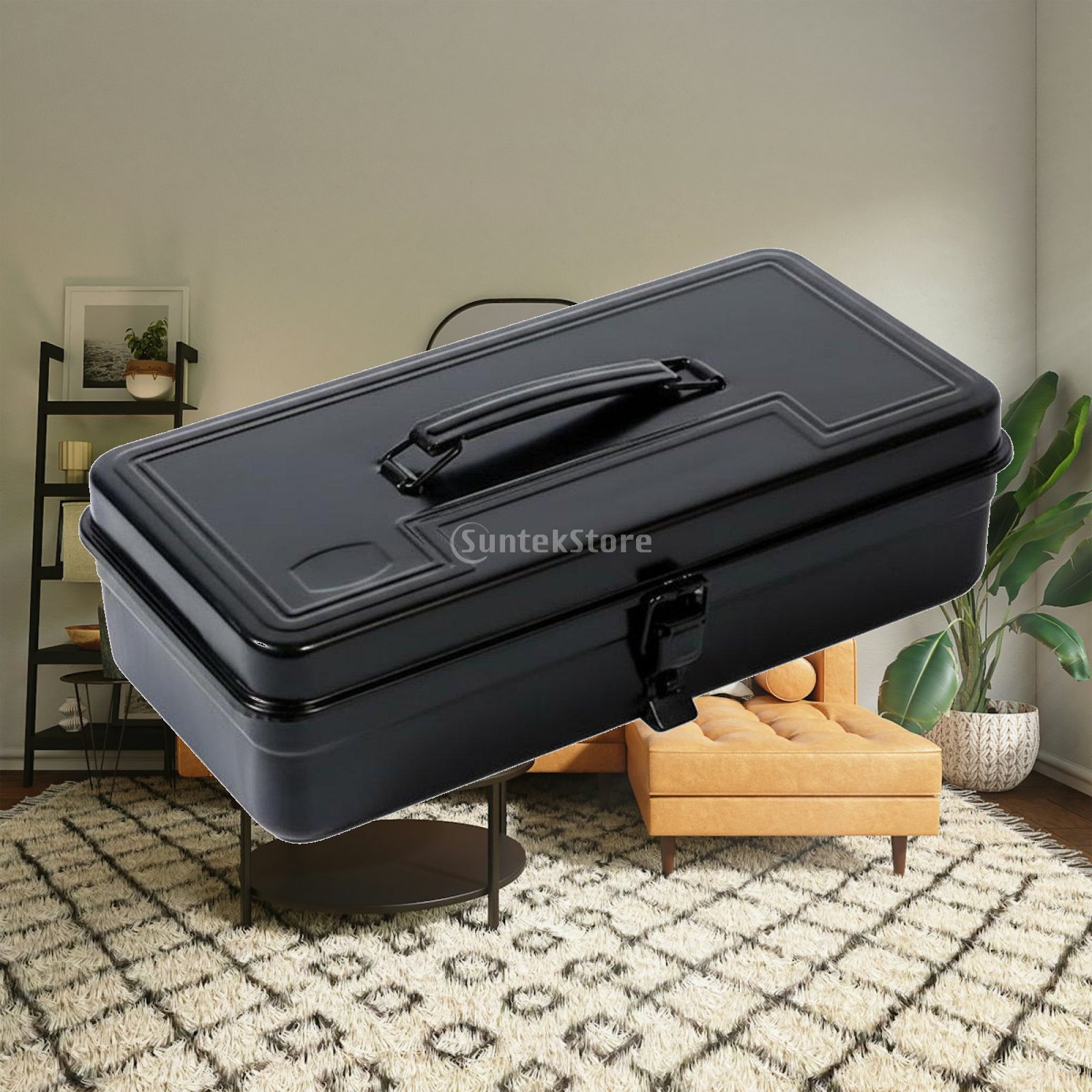 Car Organizer - IJzeren gereedschapskist, verdikte mechanische gereedschapskist, metalen