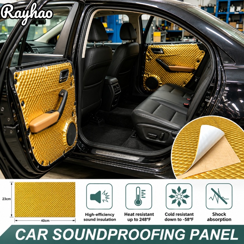 Car Floor Mat - Geluidsisolerende mat voor auto's, zelfklevende geluidsisolatielaag