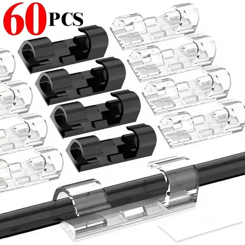 Car Cable Organizer - Kabelclips Organizer Draadhouder Kabelbeheer Zelfklevende Kabelmanager
