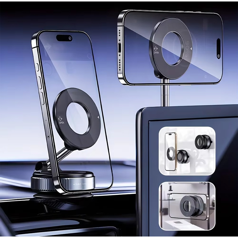 Opvouwbare magnetische telefoo - Car Vacuum recensie en prijs