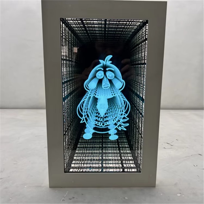 LED Infinity 3D Spiegel Gebouw - Car Mirror recensie en prijs