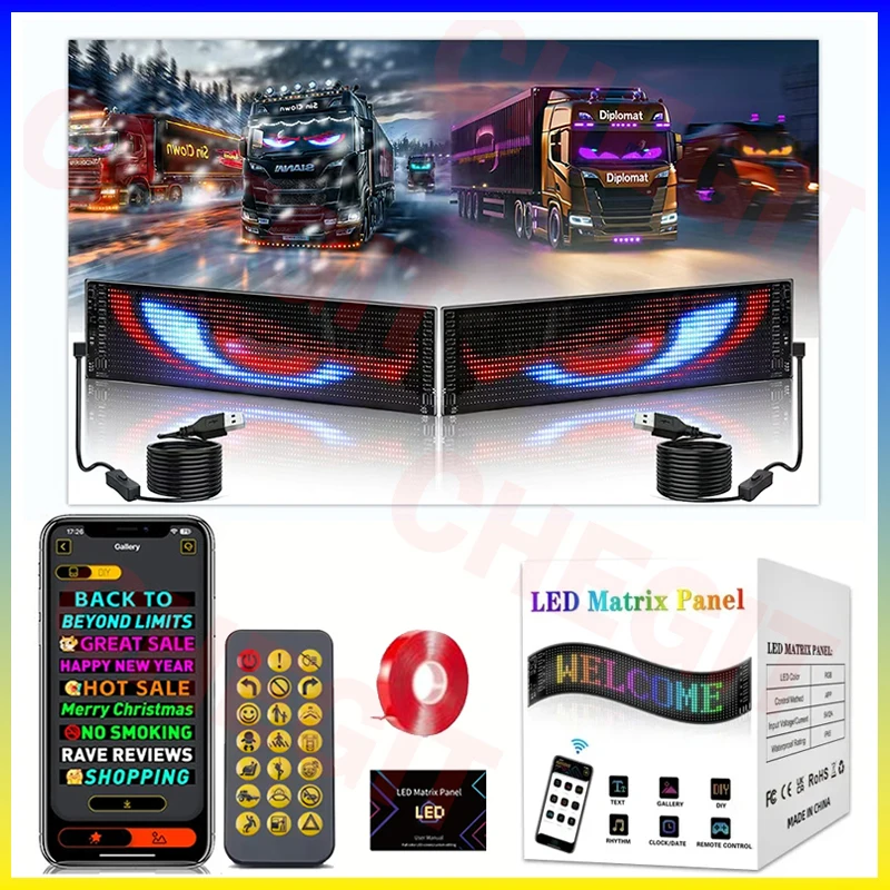 Led-display Truck Eye Autobord - Car Led Light recensie en prijs