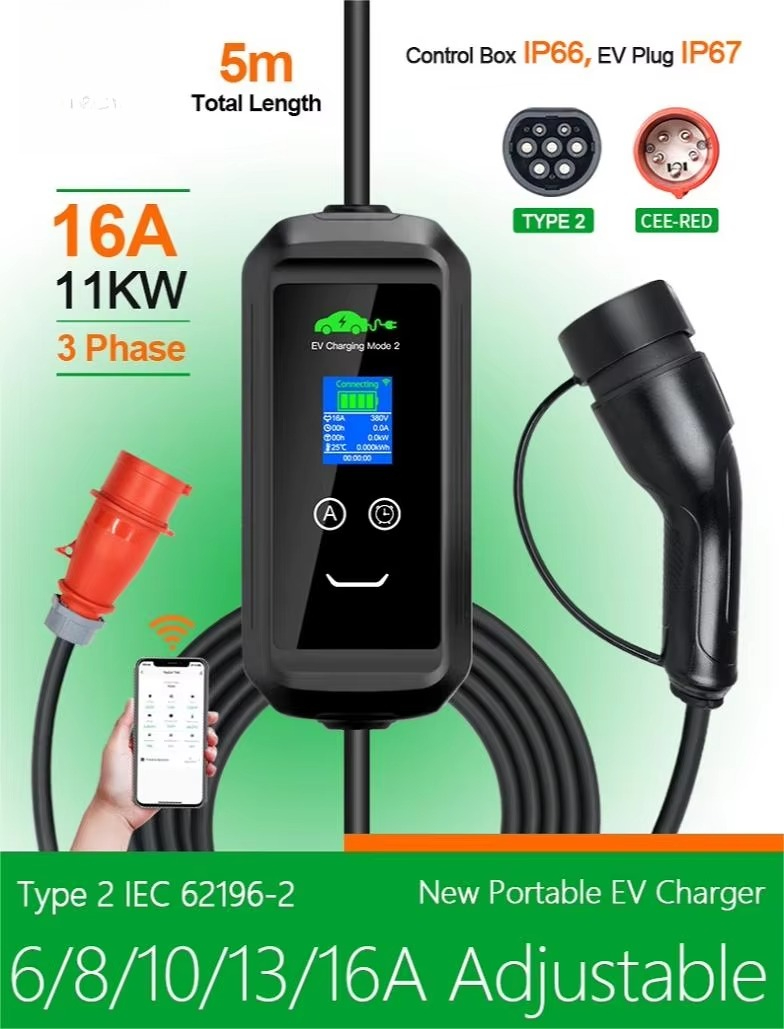 Aangepaste USA AC draagbare EV - Car Charger recensie en prijs