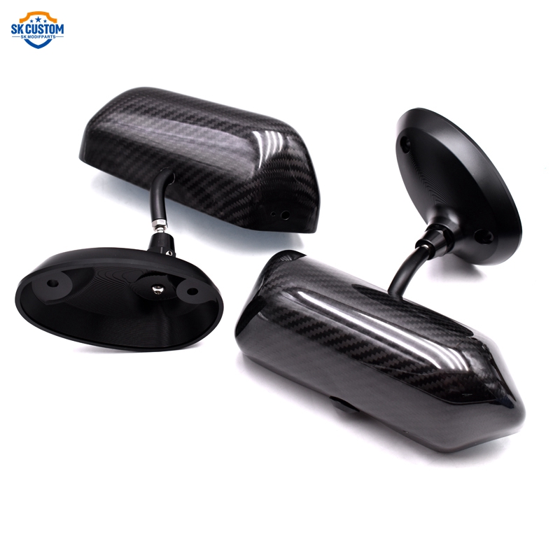 Droge carbon fiber spiegel met - Car Mirror recensie en prijs