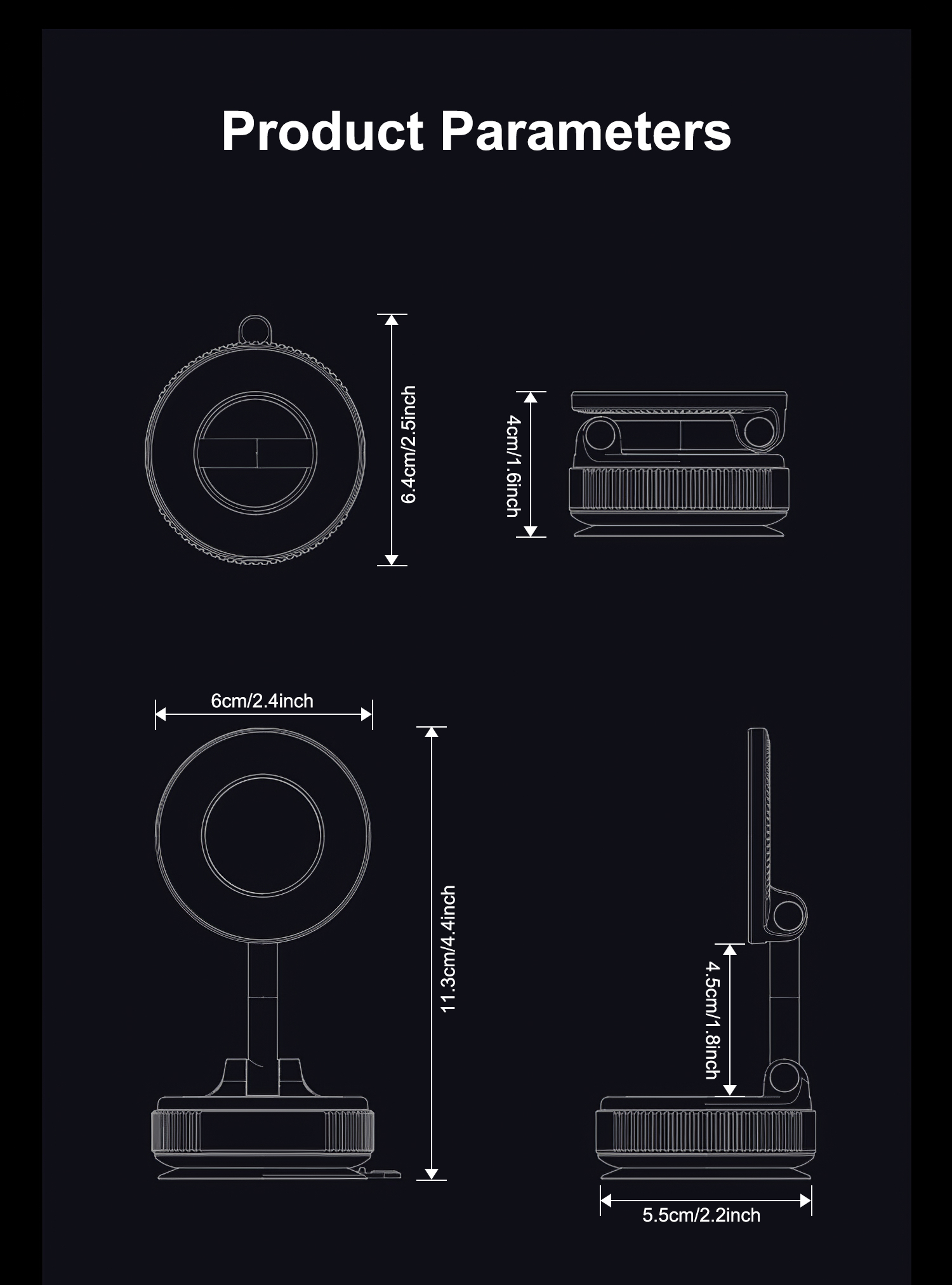 Sterke magneet mobiele telefoo - Car Vacuum recensie en prijs