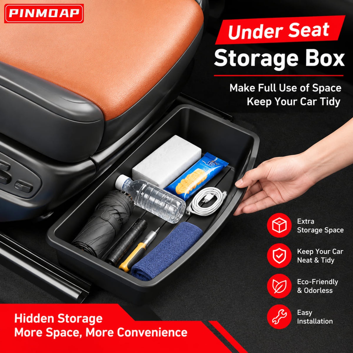 PINMOAP Auto-opbergbak voor on - Car Cable Organizer recensie en prijs