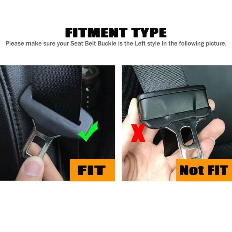 2 stuks autogordelclip silicon - Car Seat Cover recensie en prijs
