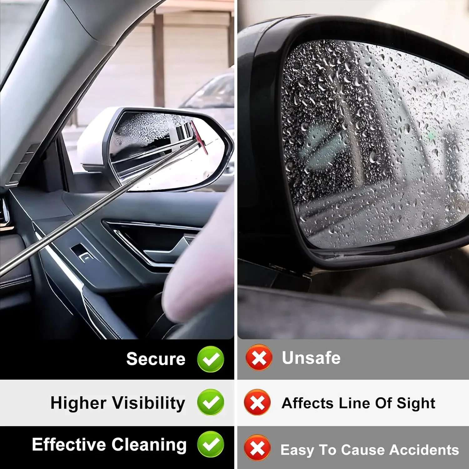 Achteruitkijkspiegel Ruitenwis - Car Mirror recensie en prijs