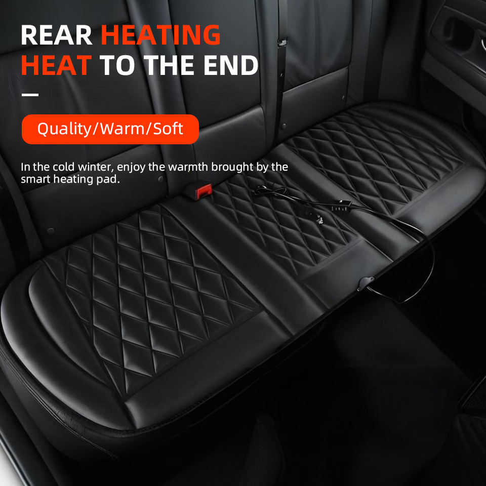 12V Universele Auto Verwarmde  - Car Seat Cover recensie en prijs