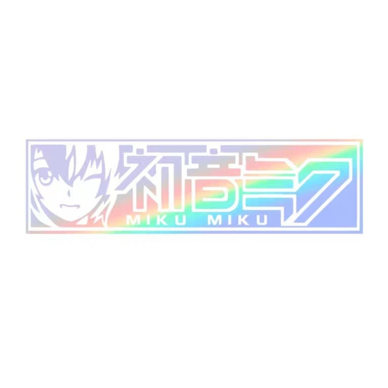 Anime Hatsune Miku Kleur refle - Car Accessories Japanese recensie en prijs