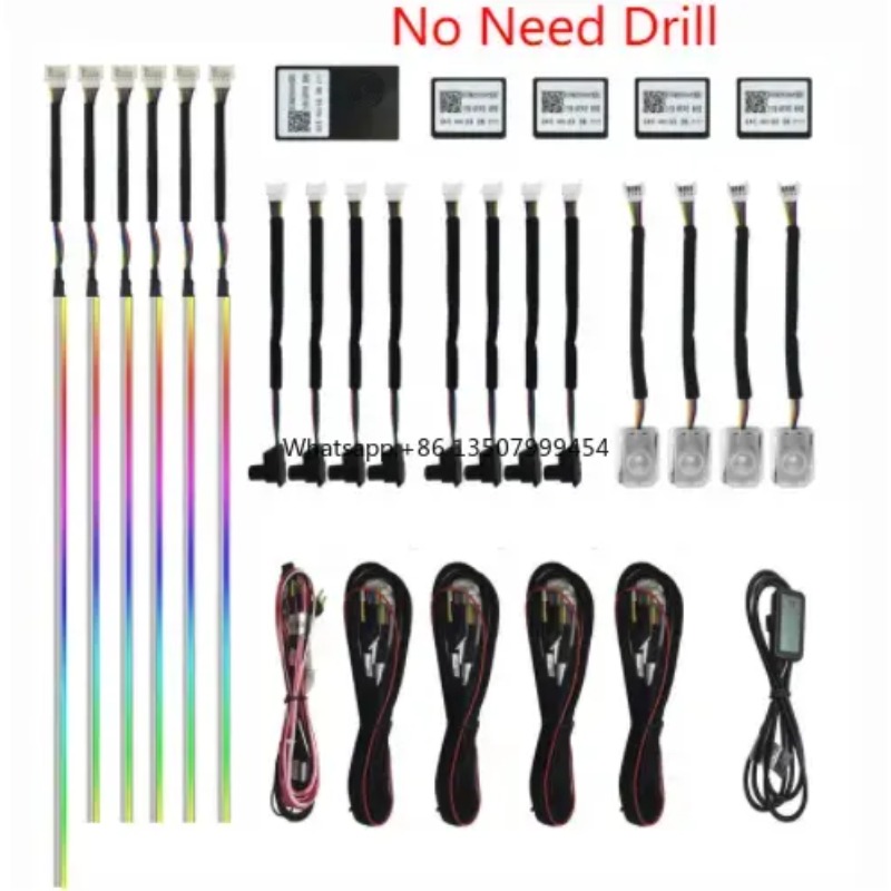 A80 64-kleuren LED sfeerverlic - Car Led Light recensie en prijs