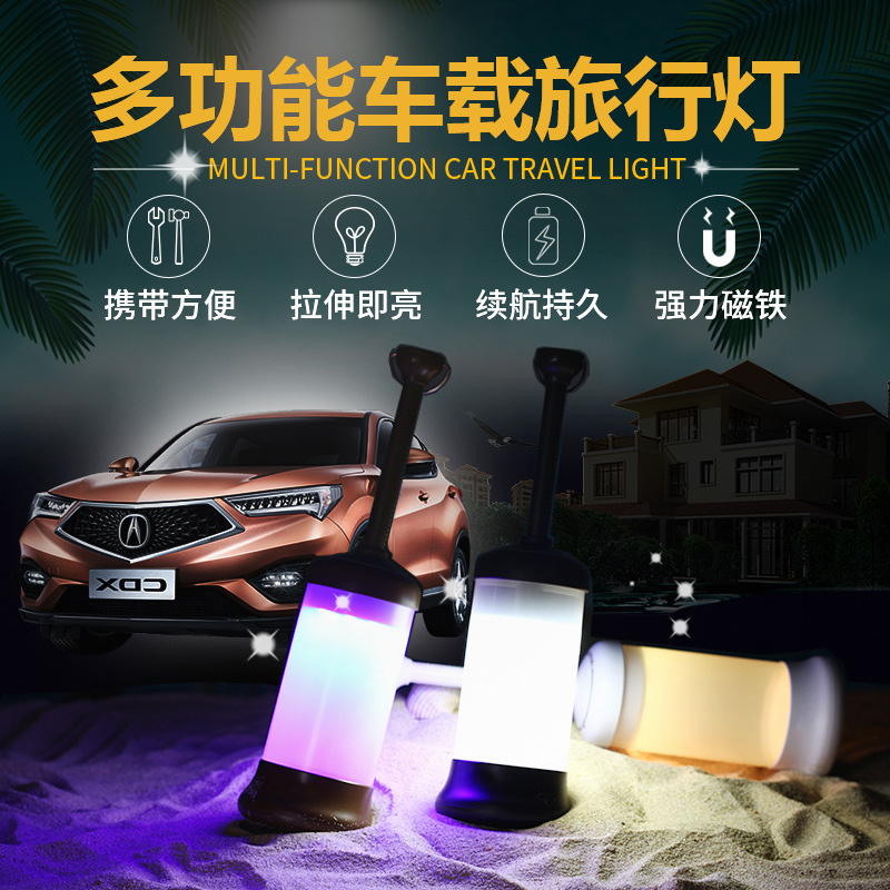 Draagbare, intrekbare USB-nood - Car Led Light recensie en prijs