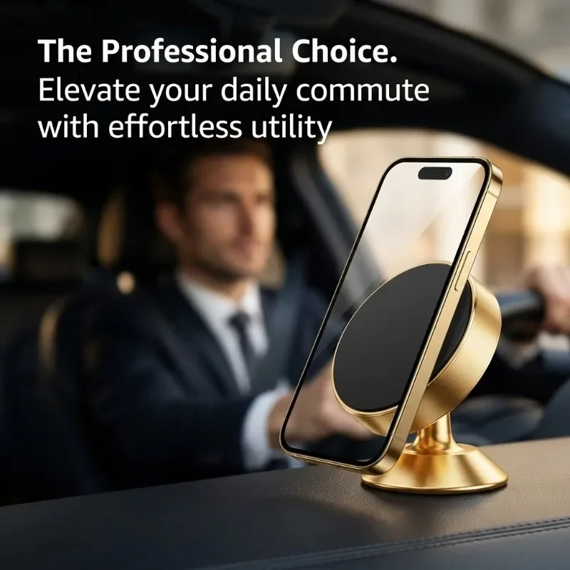Metalen magnetische telefoonho - Car Phone Holder recensie en prijs
