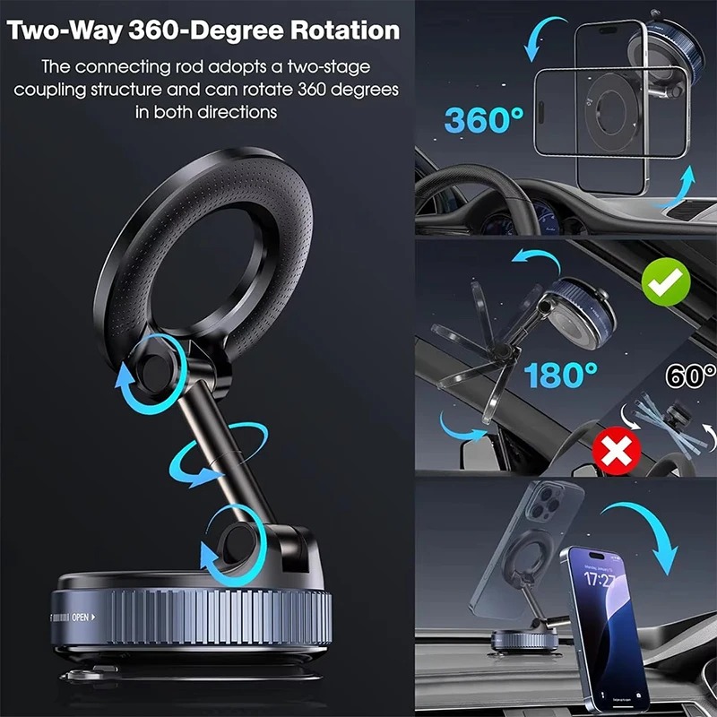 Magnetische auto telefoonhoude - Car Vacuum recensie en prijs