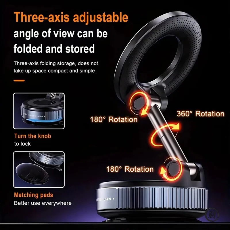 Magnetische auto telefoonhoude - Car Vacuum recensie en prijs