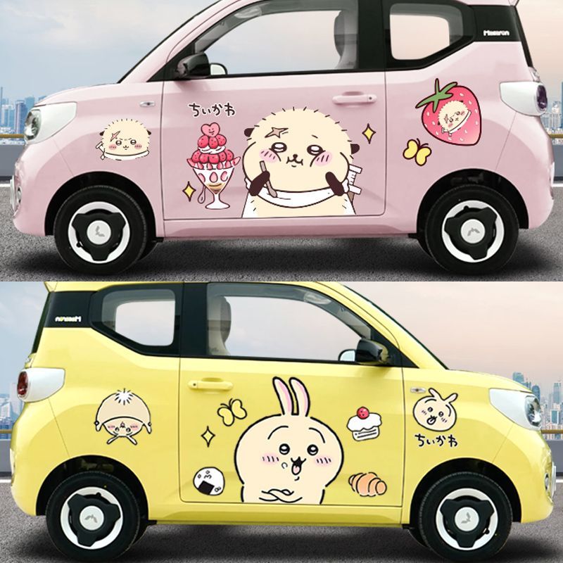 Chiikawa Auto Sticker Auto Fil - Car Accessories Japanese recensie en prijs