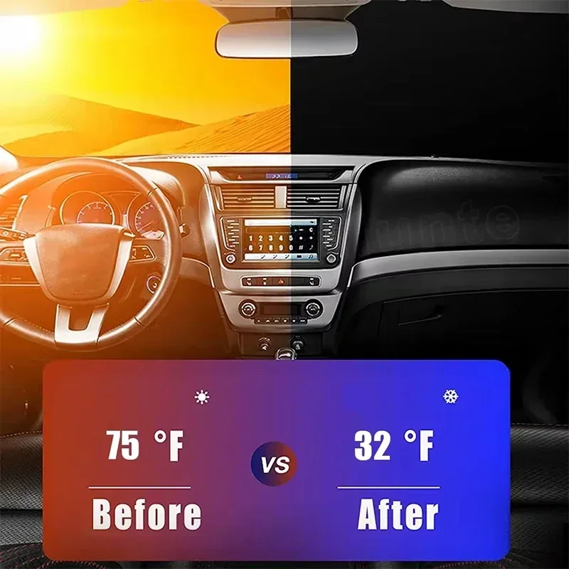 Autozonnescherm voorruit UV-be - Windshield Sun Shade recensie en prijs