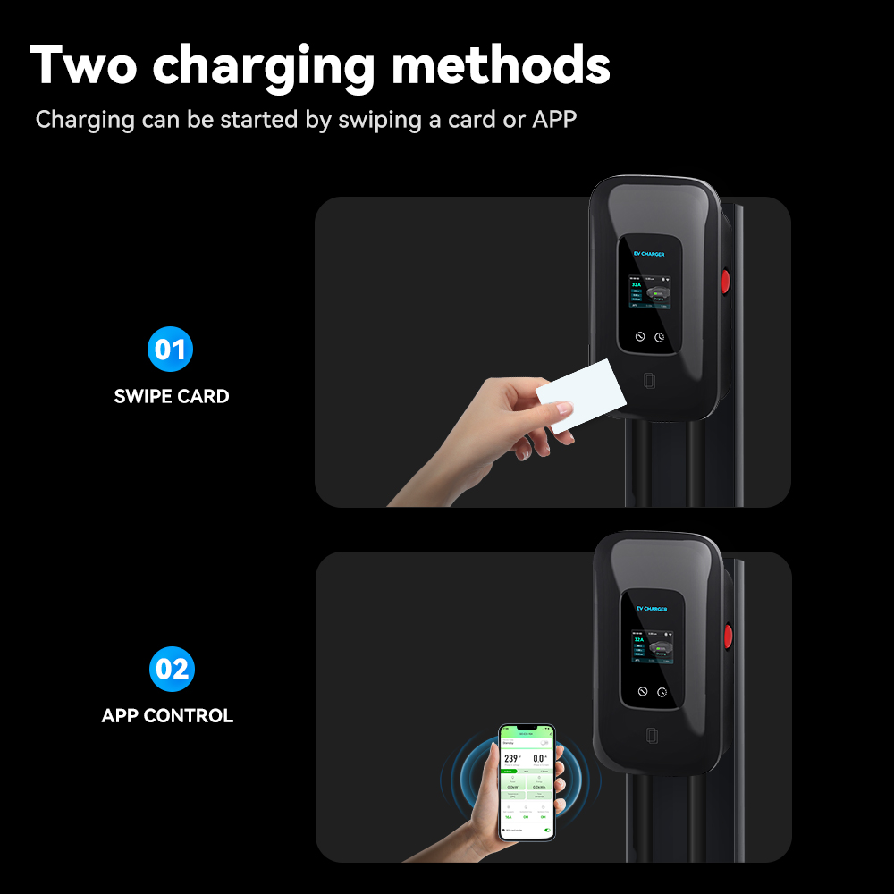 EV-lader 220V 7kW 32A 1-fase T - Car Charger recensie en prijs