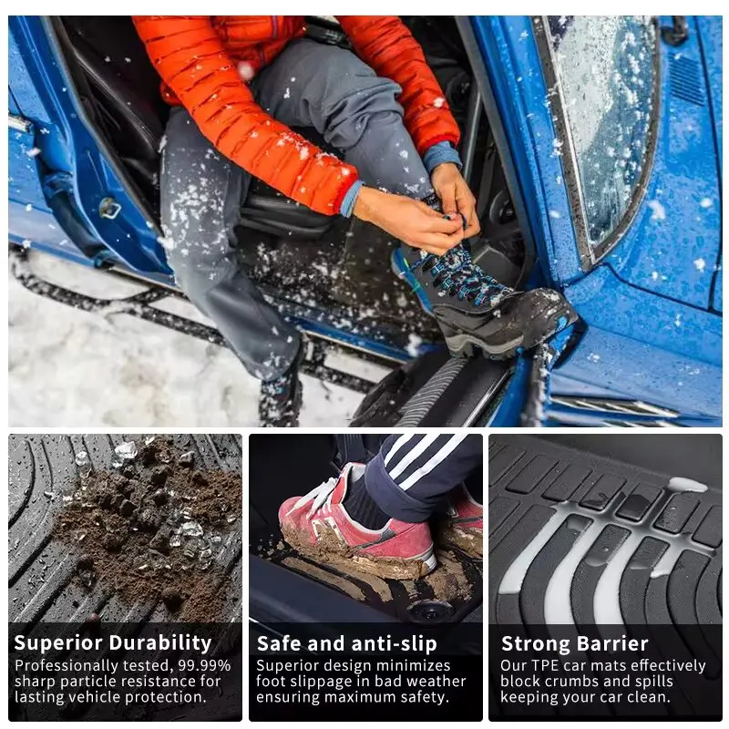 Op maat gemaakte TPE auto vloe - Car Floor Mat recensie en prijs