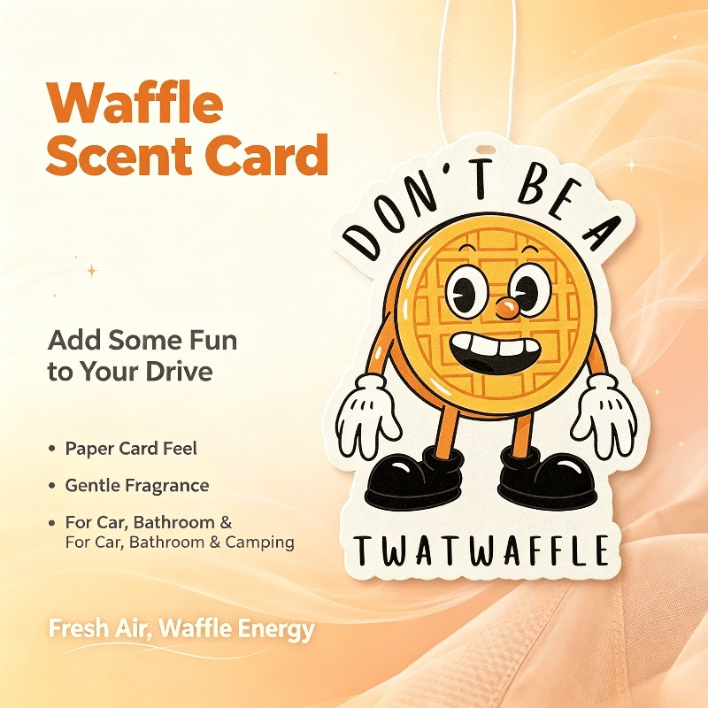 Grappige cartoon wafelvormige  - Car Air Freshener recensie en prijs