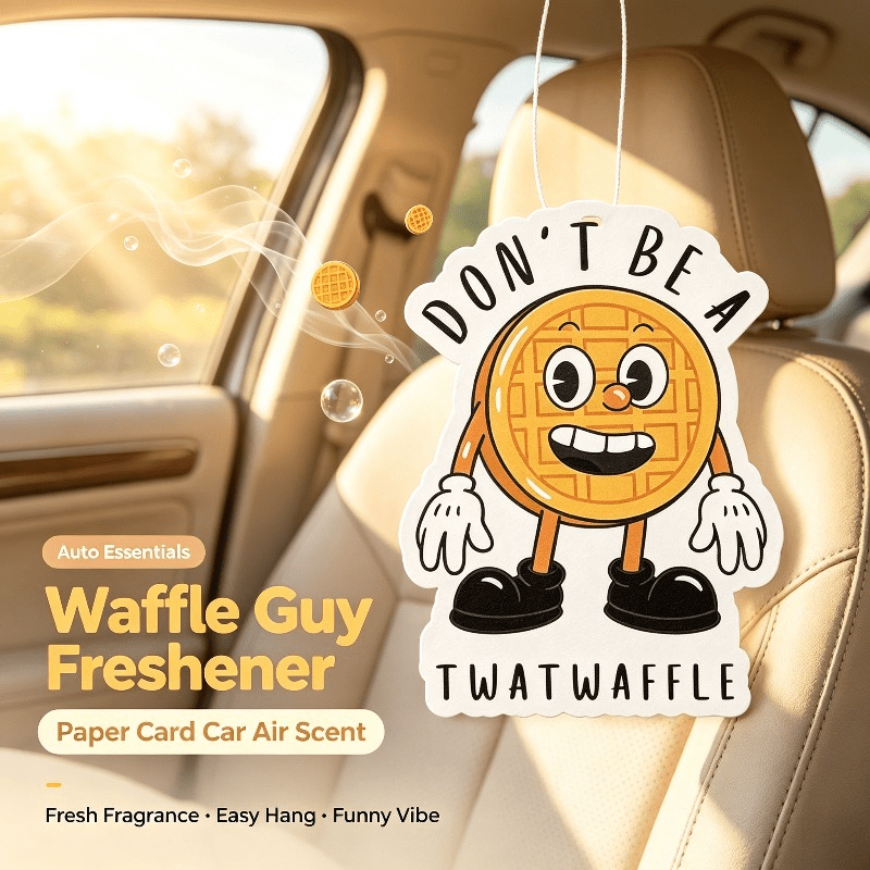 Grappige cartoon wafelvormige  - Car Air Freshener recensie en prijs